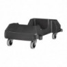 Vagn med klickfunktion Slim Jim - Rubbermaid - Fourniresto