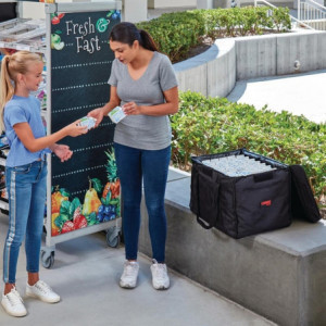 Stor leveransväska med toppmatning Gobag kompatibel med GN 1/1 - Cambro