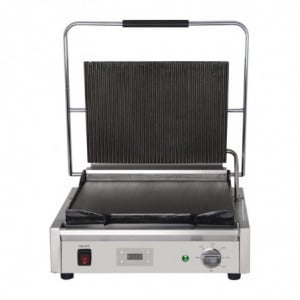 Grand Grill De Contact Simple Rainuré et Lisse - Buffalo