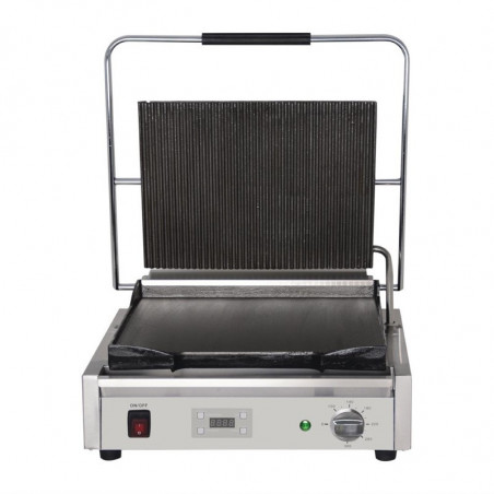 Stor Kontaktyta Grill Slät/Räfflad-230V - Buffalo