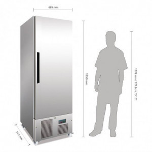 Jääkaappi pakastin 1 ovi sarja G - 440L - Polar - Fourniresto
