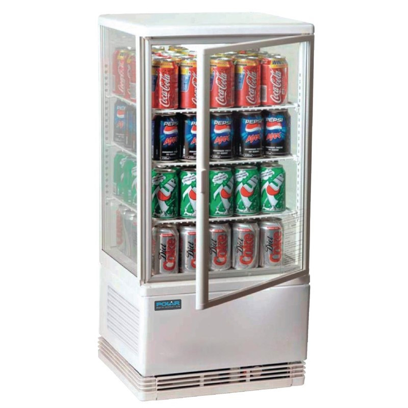 Vit kylskåp Serie C - 68L Polar | Attraktiva och eleganta drycker