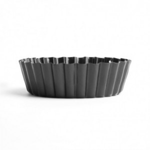Djup Non-stick Räfflad Quicheform - Ø 100mm - Vogue