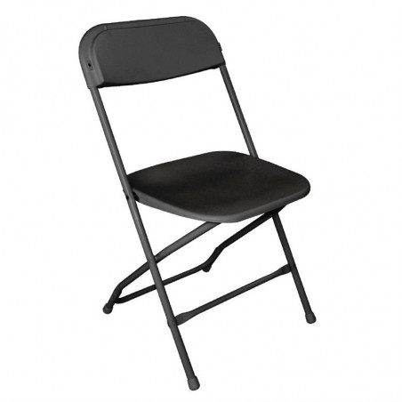 Mustat taitettavat tuolit - 10 kpl - Bolero - Fourniresto