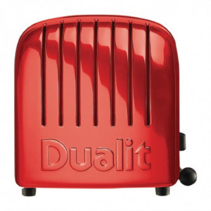 Grille-Pain 4 Tranches Rouge - Dualit