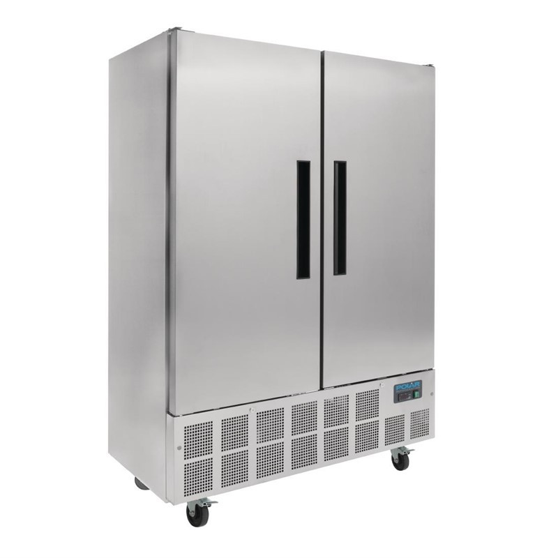 Kylskåp med positiv kyla 2 dörrar Serie G - 960L - Polar