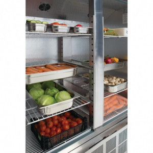 Kylskåp med positiv kyla 2 dörrar Serie G - 960L - Polar