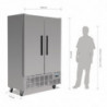Negative Refrigerated Cabinet 2 Doors Series G - 960L - Polar - Fourniresto