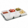 Stainless Steel Trays for 6 Pure Bowls - APS - Fourniresto