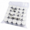 Värmeljus 4 timmar Ø 40 mm - Paket med 100 - Olympia
