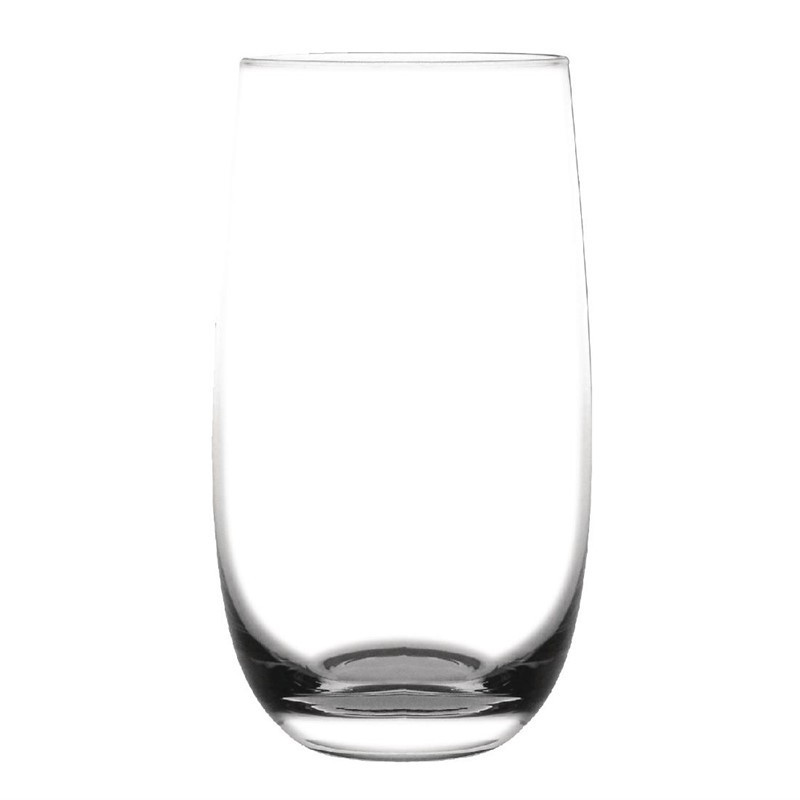 Rounded Crystal Beer Glass 390ml - Set of 6 - Olympia