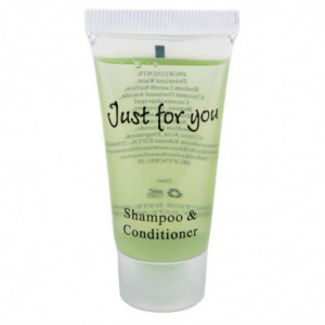 Shampoo ja hoitoaine Just For You - 20 ml - 100 kpl erä - FourniResto - Fourniresto