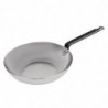 28 cm carbon steel wok - Vogue - Fourniresto