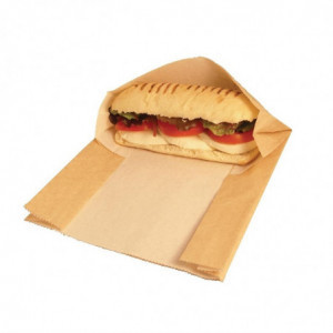 Påsar Panini Kraft Komposterbara - Paket med 500 - Vegware