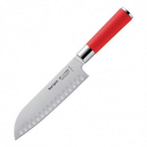 Kniv Santoku Alvéolé Red Spirit - 180mm - Dick