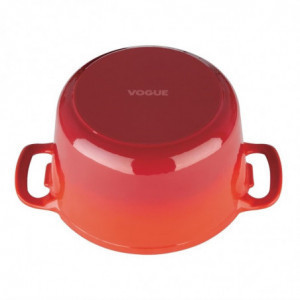 Round Red Casserole Dish - 3.2L - Vogue