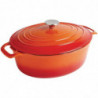 Ovalt Orange Gryta - 5L - Vogue