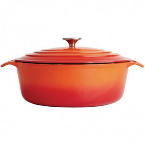Ovalt Orange Gryta - 5L - Vogue
