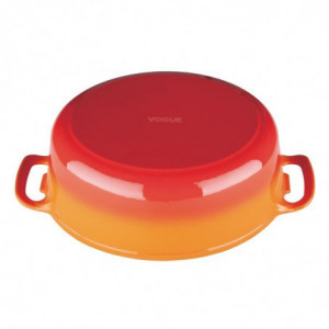 Ovalt Orange Gryta - 5L - Vogue