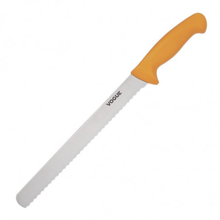 Kniv med tandad klinga Soft Grip Pro - 280mm - Vogue