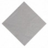 Servetter för snacking i grå granit av komposterbar bomull - 3 lager - 30x30 - Förpackning med 1000 - FourniResto - Fourniresto
