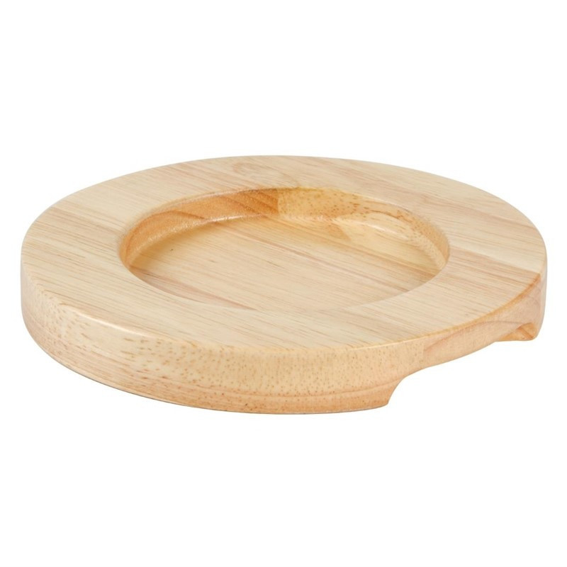 Light wood support for mini casserole and mini pan - Olympia - Fourniresto