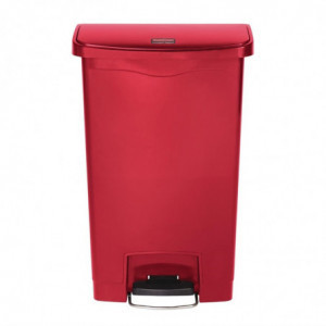 Front pedal slim jim trash can - 50L - Rubbermaid