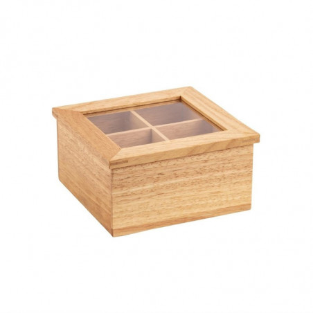 Mini Tea Box in Hevea - Olympia - Fourniresto