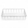 Stainless steel presentation basket 450 x 300 x 100mm - Olympia - Fourniresto