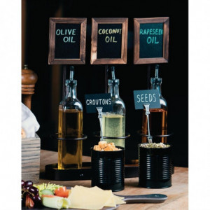 Bouteille pour huile d'olive 250ml - Lot de 6 - Olympia - Fourniresto