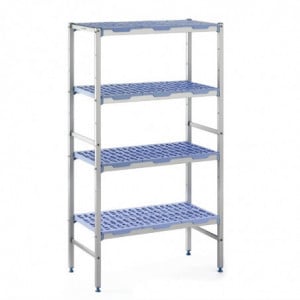 Modular Shelving 4 Levels - W 1292 x D 400mm - Tournus