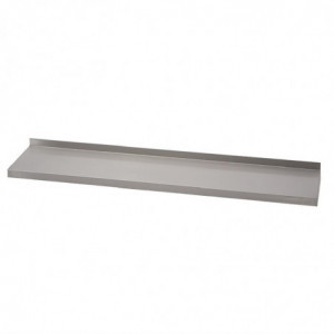 Etagère Murale en Inox Sans Supports-L 1200 x P 400mm - Gastro M