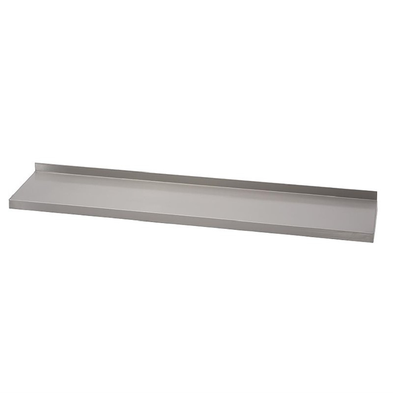 Etagère Murale en Inox Sans Supports-L 1200 x P 400mm - Gastro M