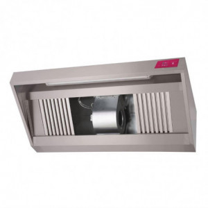 Komplett rostfri huva -L 1000 x D 900mm - Gastro M