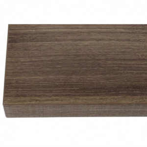 Square Table Top Oak Wood Effect - L 600mm - Bolero