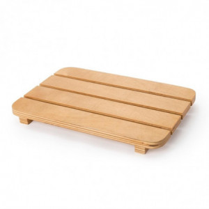 Wooden slatted presentation board - Bolero - Fourniresto