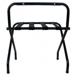 Folding black luggage rack - Bolero - Fourniresto