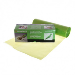 Disposable green piping bags 470mm - Schneider - Fourniresto