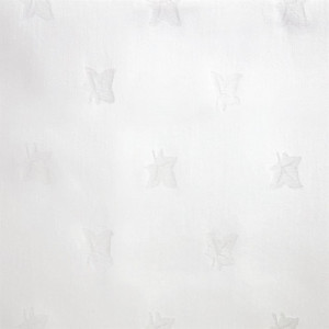 Valkoinen nappe Luxor 1350 x 1350mm - Mitre Luxury - Fourniresto