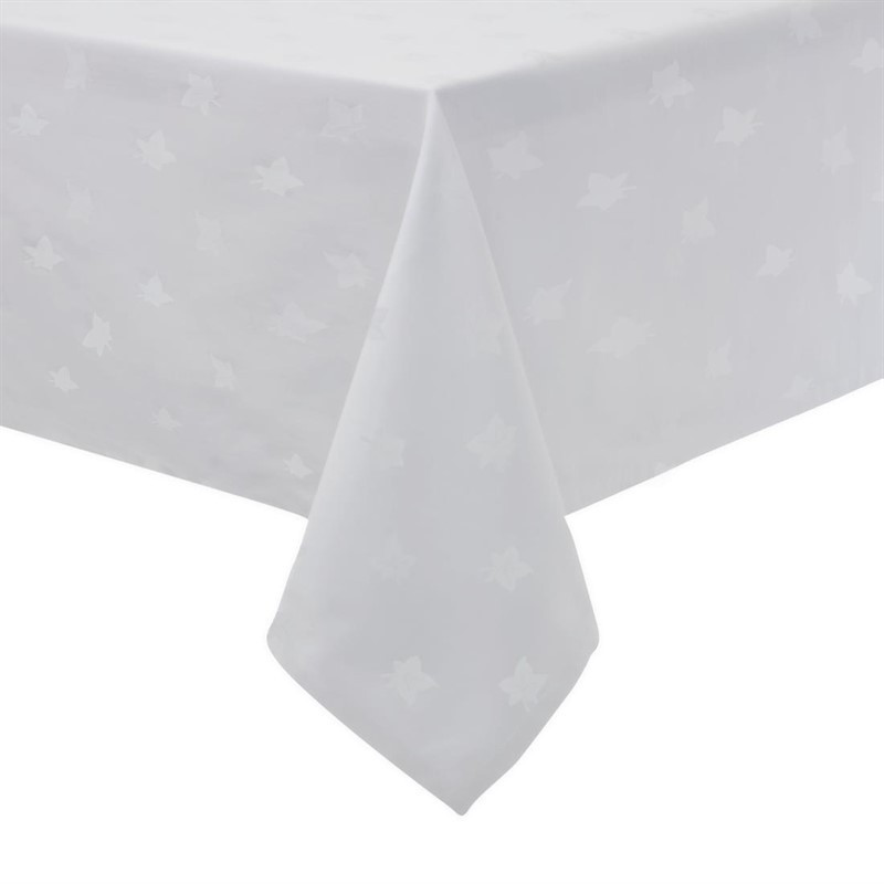 Luxor white tablecloth 1350 x 2300mm - Mitre Luxury - Fourniresto