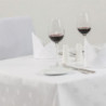 White Luxor Tablecloth - 1780 x 2750 mm - Mitre Luxury - Fourniresto