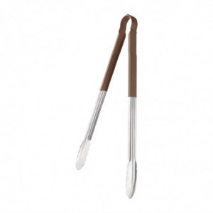 Pince de service 405mm marron - Vogue - Fourniresto