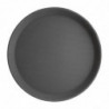 Halkfri rund svart glasfiberbricka 356mm - Olympia KRISTALLON - Fourniresto