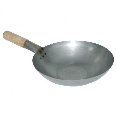 Wok teräs - 33 cm - Vogue - Fourniresto