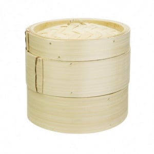 Ångkokare i bambu 15,2 cm - Vogue - Fourniresto
