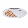 Plat de service ovale inox - 500mm - Olympia - Fourniresto