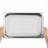 Bac Gastronorm rostfritt stål perforerad GN 1/1 150mm - Vogue - Fourniresto