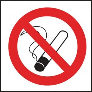 Panneau autocollant "Interdiction de Fumer" - Vogue - Fourniresto