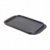 Reversible Cast Iron Griddle - 482 X 260 mm - Vogue - Fourniresto