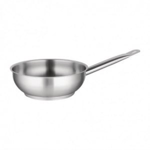 Stainless Steel Saute Pan - Ø 240 mm - Vogue